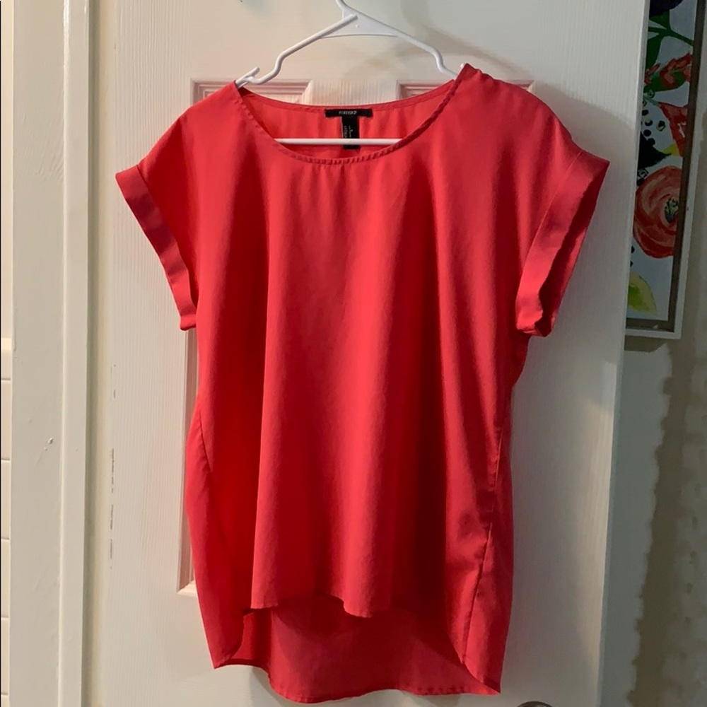 Pink forever 21 blouse